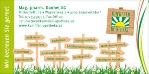 Der Gesundheitswegweiser <br />
der Kamillen-Apotheke