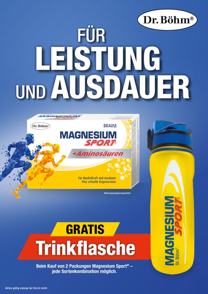 2 Böhm-Produkte kaufen – eine Trinkflasche gratis!