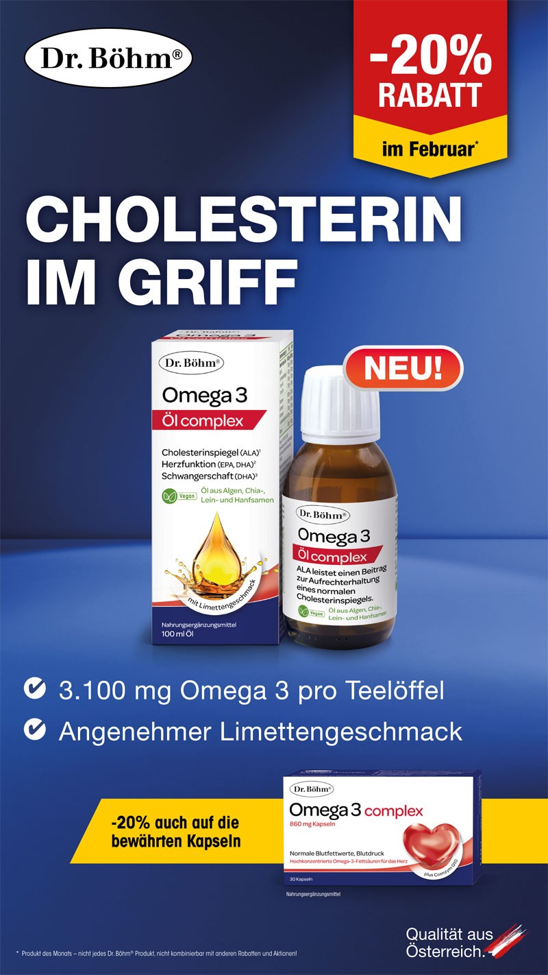 Omega 3 Komplex Aktion